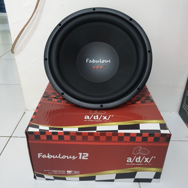 Jual Subwoofer ADX Fabulous 12 Inch Double Coil Shopee Indonesia