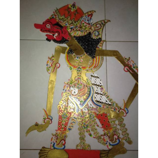 Jual Wayang Buto Brabah Raton Kulit Asli Gapit Sungu Shopee Indonesia