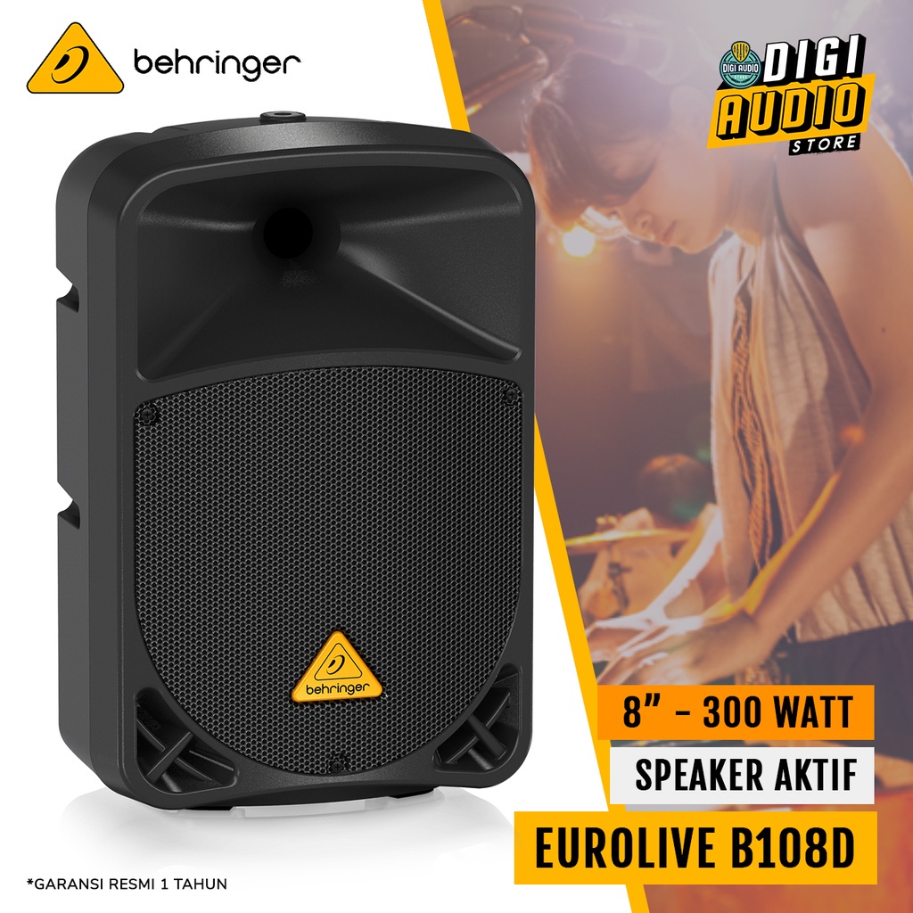 Jual Behringer B D Speaker Aktif Sound System Inch Watt