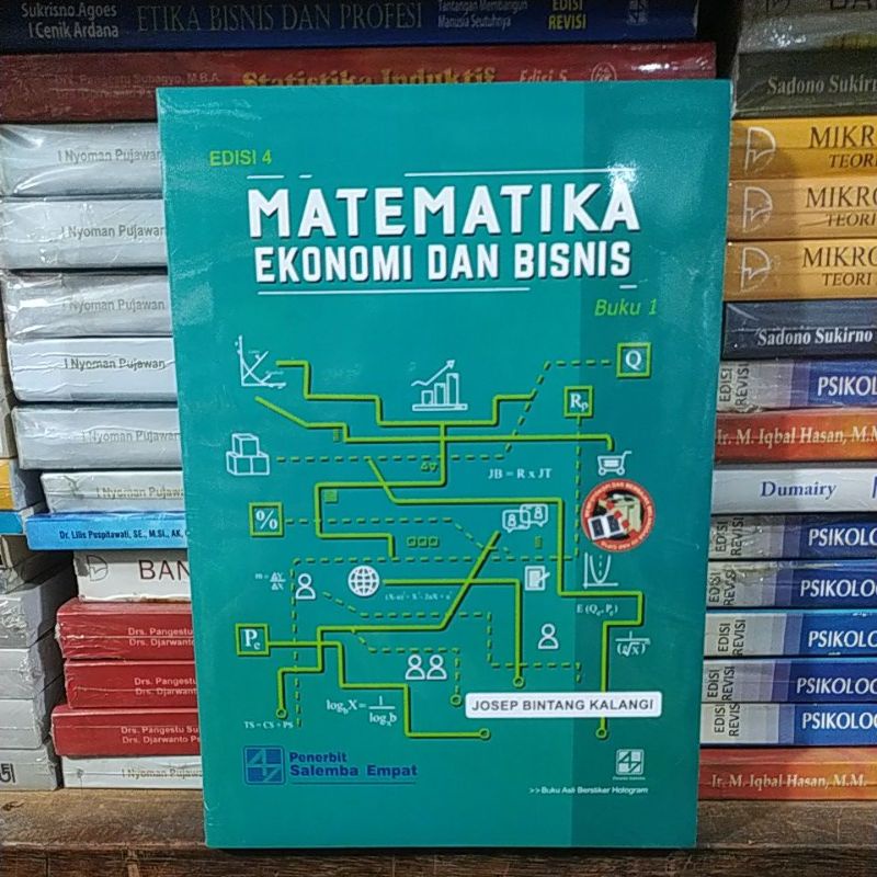 Jual Buku Matematika Ekonomi Dan Bisnis Edisi 4 Buku 1 Shopee Indonesia