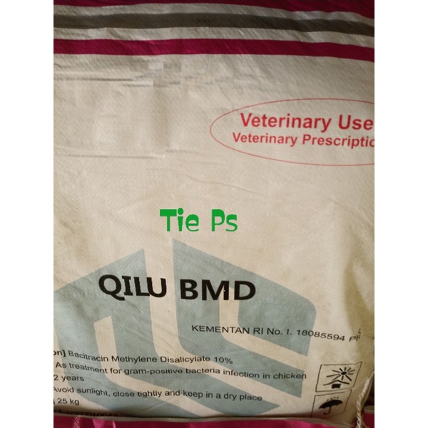 Jual AGP Qilu BMD Bacitracin Methylene Disalycilate 25 Kg