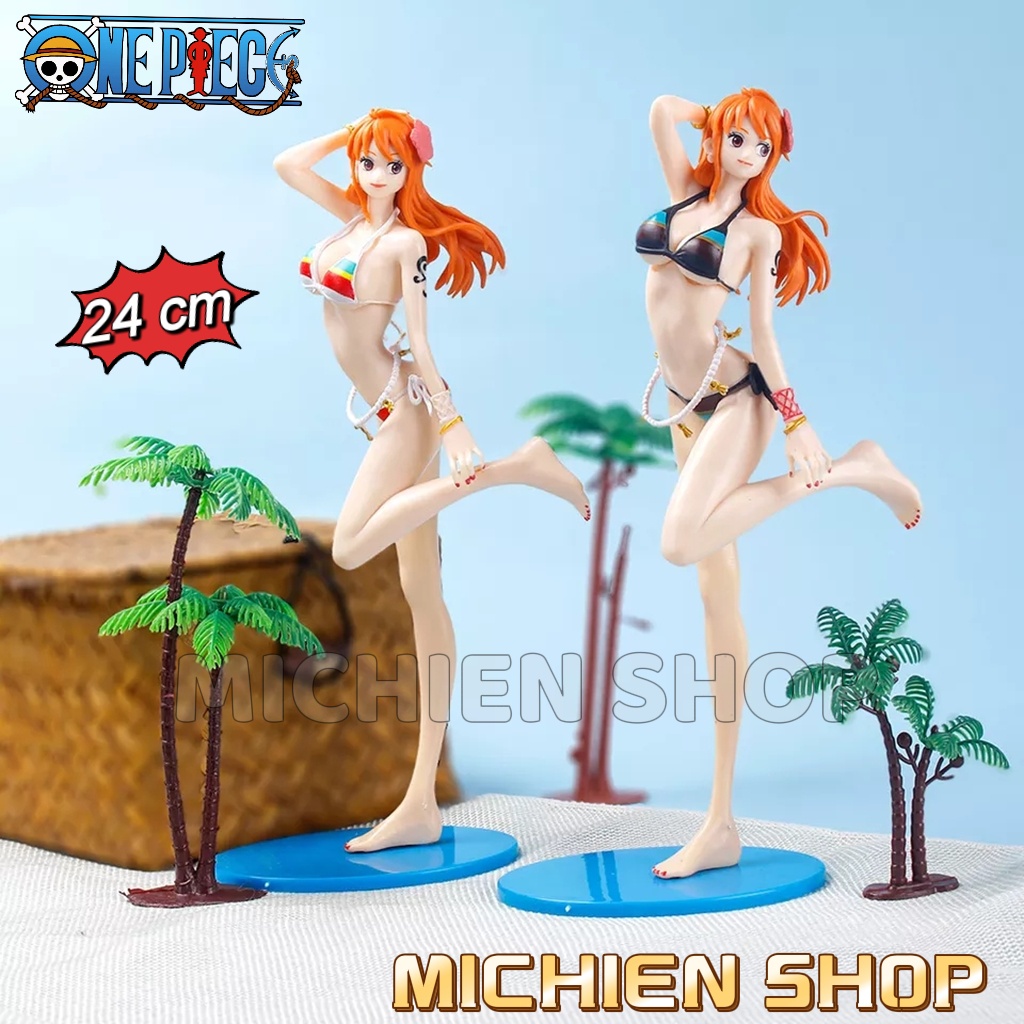 Jual Anime Action Figure One Piece Nami Bikini Sexy Shopee Indonesia