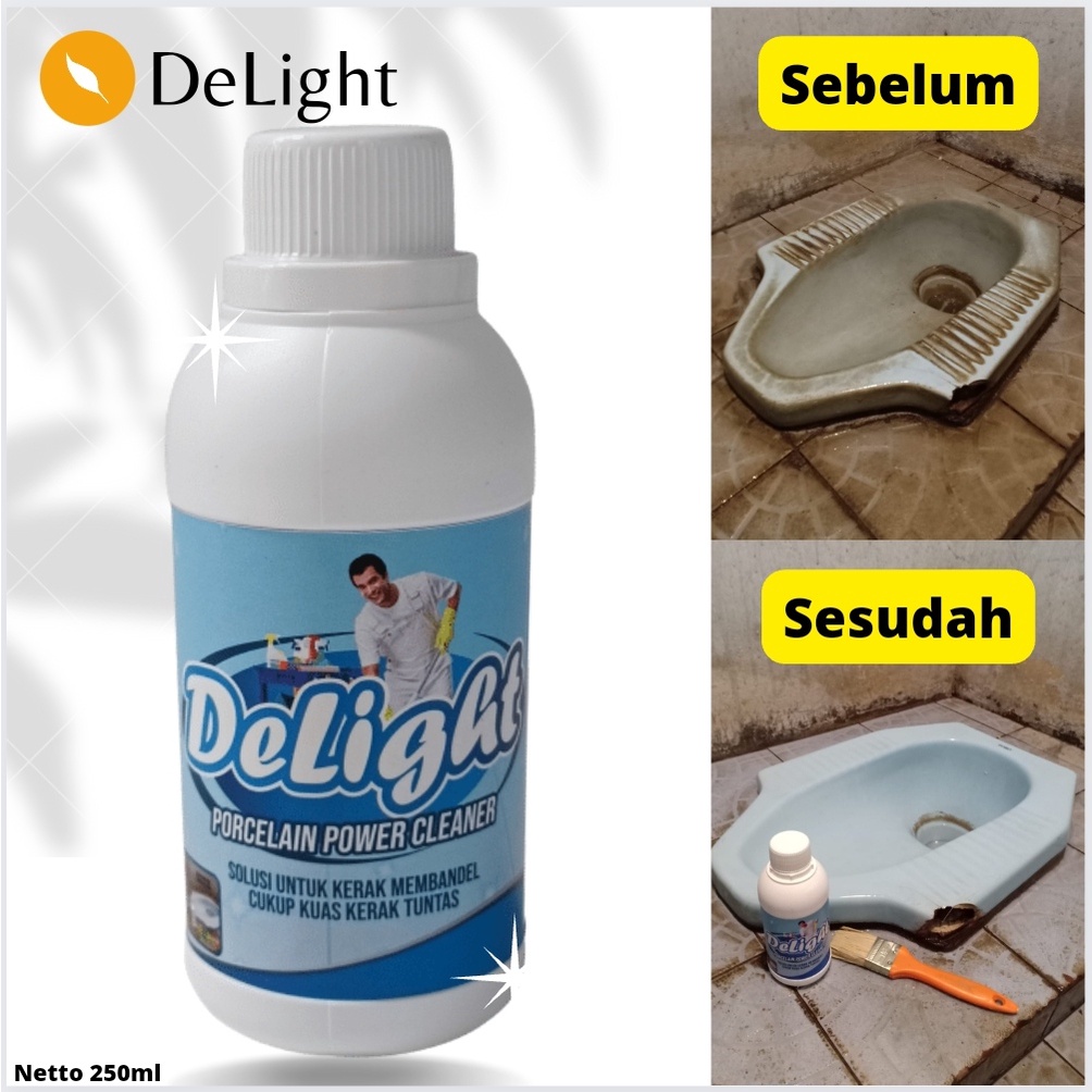 Jual Delight Porcelain Power Cleaner Cairan Pembersih Kerak Karat Lumut