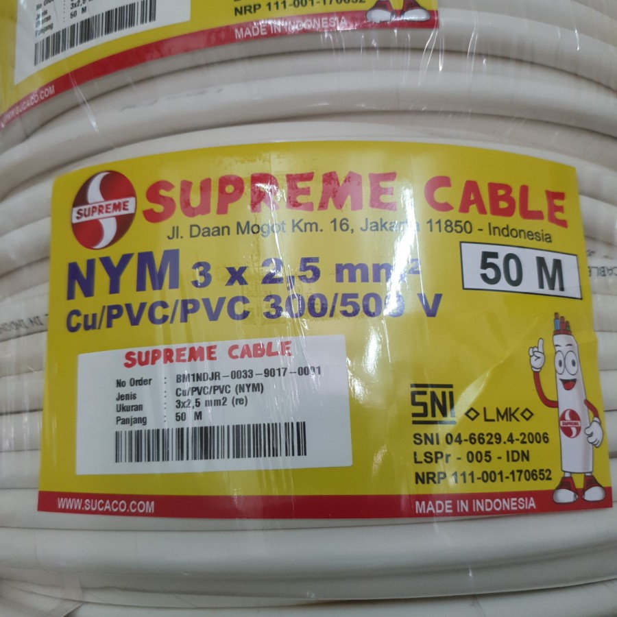 Jual Kabel Nym X X Mm Mm Supreme M Shopee Indonesia