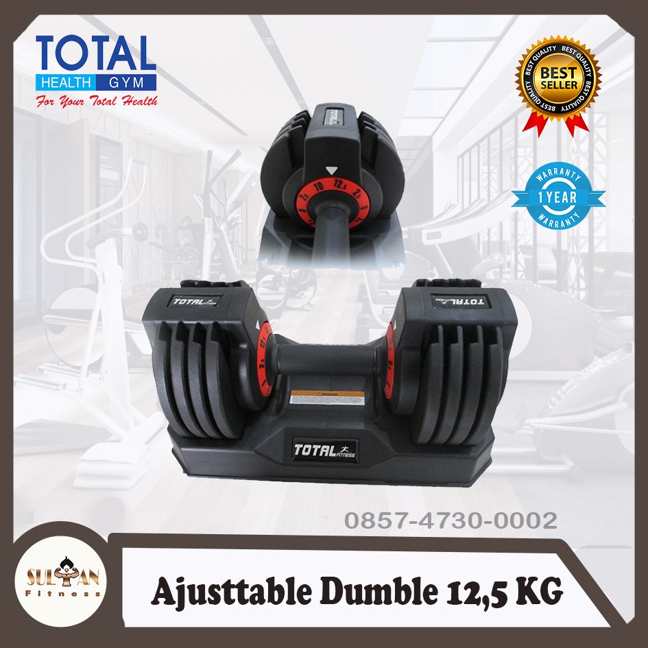 Jual Alat Fitness Adjustable Dumble Like Bowflex Total Beban 12 5 Kg