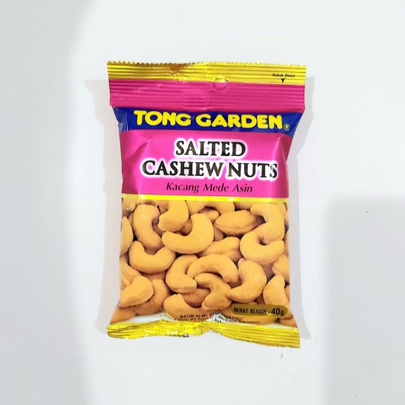 Jual Tong Garden Salted Cashew Nuts 40g Shopee Indonesia