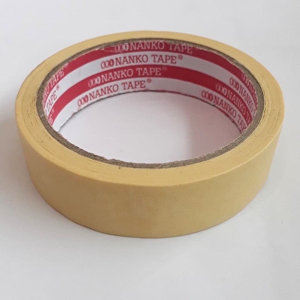 Jual Lakban Kertas Masking Tape Nanko Tape 1 Inch Shopee Indonesia