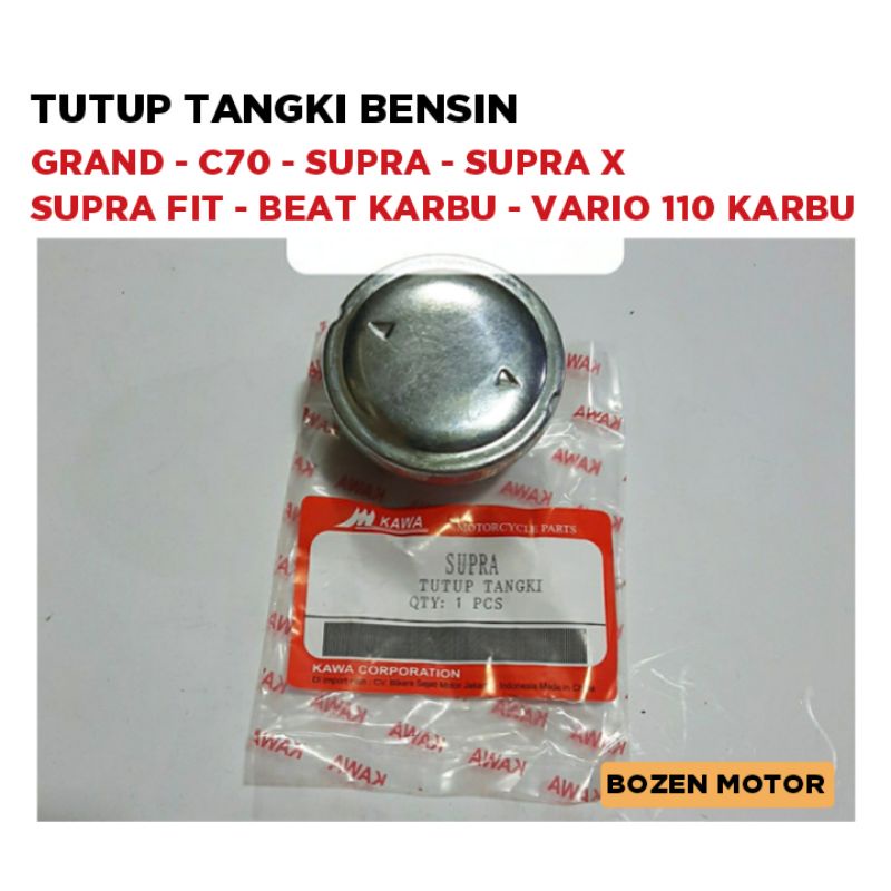 Jual Tutup Tangki Bensin Grand Supra Fit X C Beat Karbu