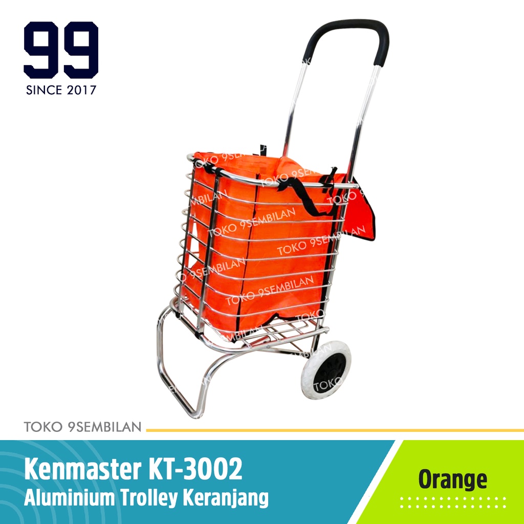 Jual Kenmaster Kt Trolley Aluminium Bag Trolly Keranjang Troli