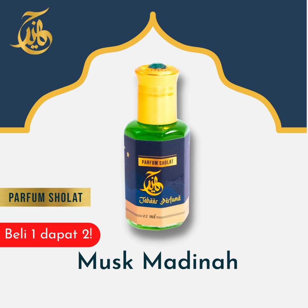 Jual Beli Dapat Parfum Sholat Musk Al Madinah Ml Aroma Segar