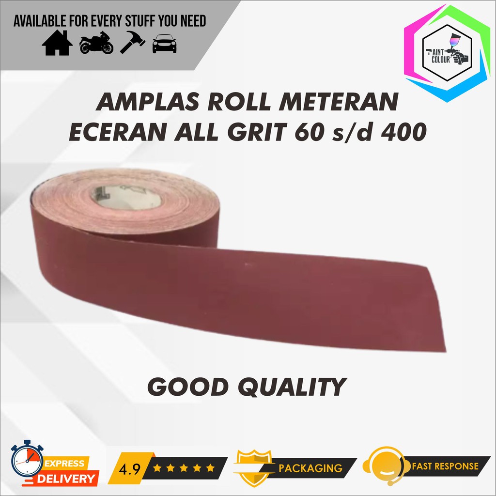 Jual Ampelas Amplas Hamplas Hampelas Roll Meteran Per Meter All