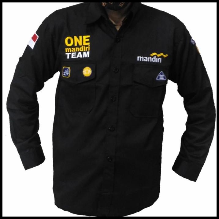 Jual Baju Seragam Bank Mandiri Drill Kemeja Pdl One Mandiri Team