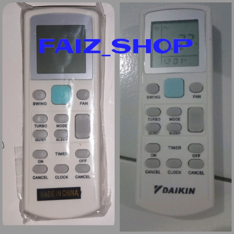 Jual Remote AC DAIKIN FTV R04089036296A T1927 Original Pabrik Free