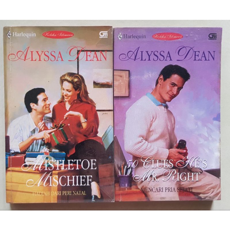 Jual Novel Bekas Harlequin Alyssa Dean Shopee Indonesia