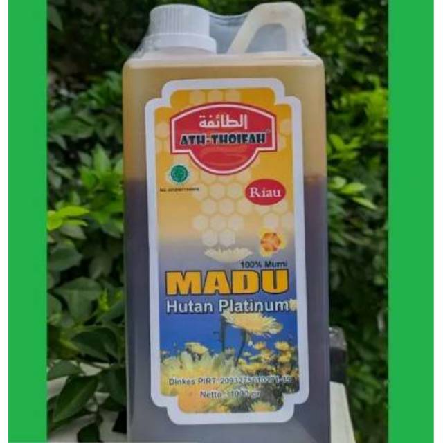 Jual Madu Hutan Platinum 1 Kg 1000 Gr Riau Sialang Ath Thoifah