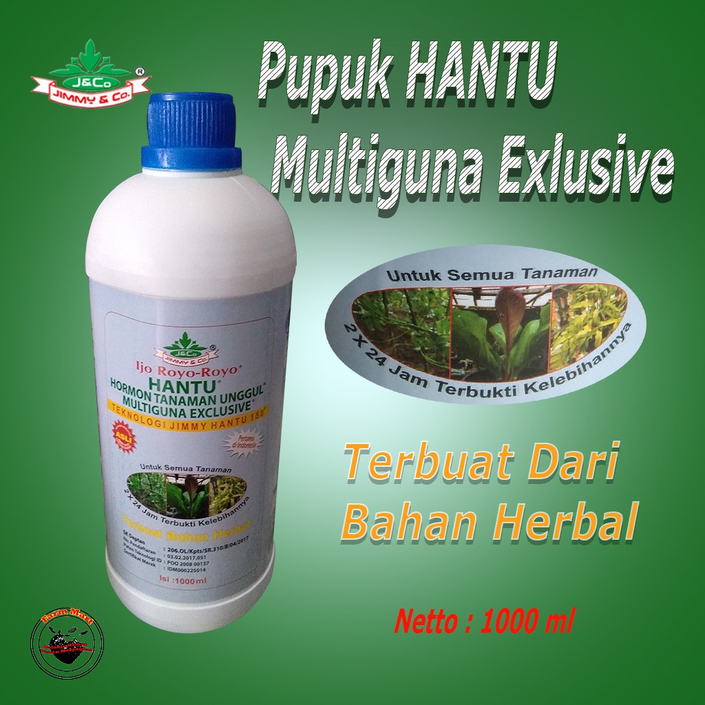 Jual Pupuk Hantu Multiguna Exlusive Rajanya Hormon Tanaman Sayur Dan