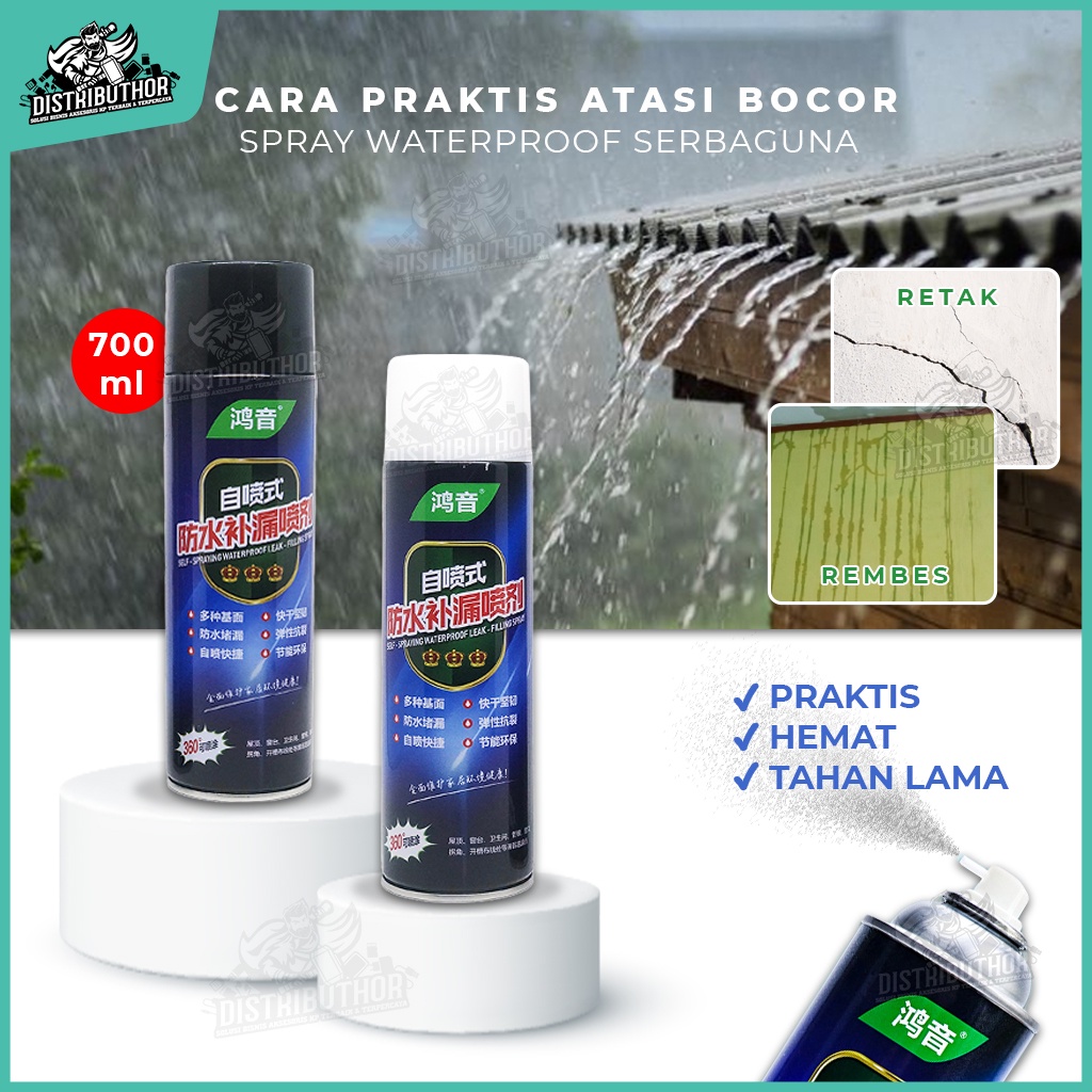 Jual Spray Waterproof Pelapis Semprotan Anti Bocor Leak Spray Tahan Air