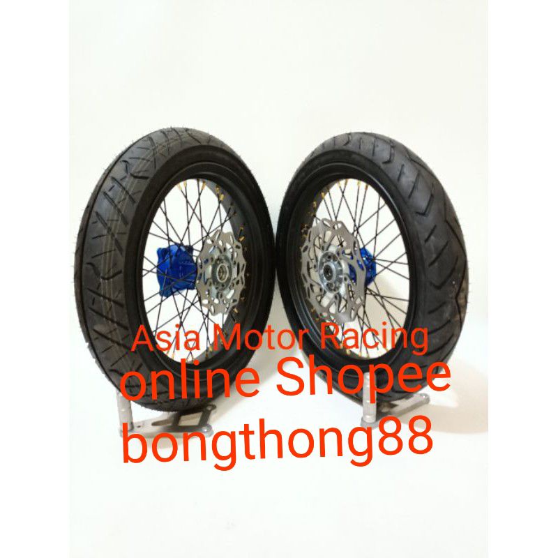 Jual Paketan Velg Supermoto Super Moto Crf Klx Dtacker Bf Paketan