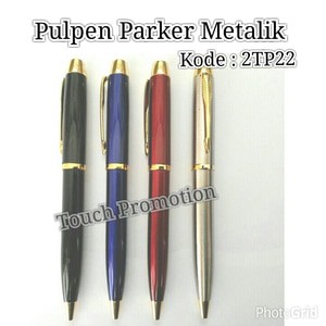 Jual Pulpen Promosi Pulpen Parker Metalik Kode 2TP22 Shopee