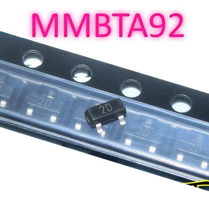 Jual MMBTA92 2D A92 300V PNP Small Signal Transistor SOT23 Lisuin90 Ayo