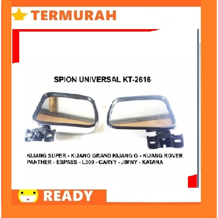 Jual Kaca Spion Sepion Mobil Universal Chrome Mobil Kijang Super Kijang