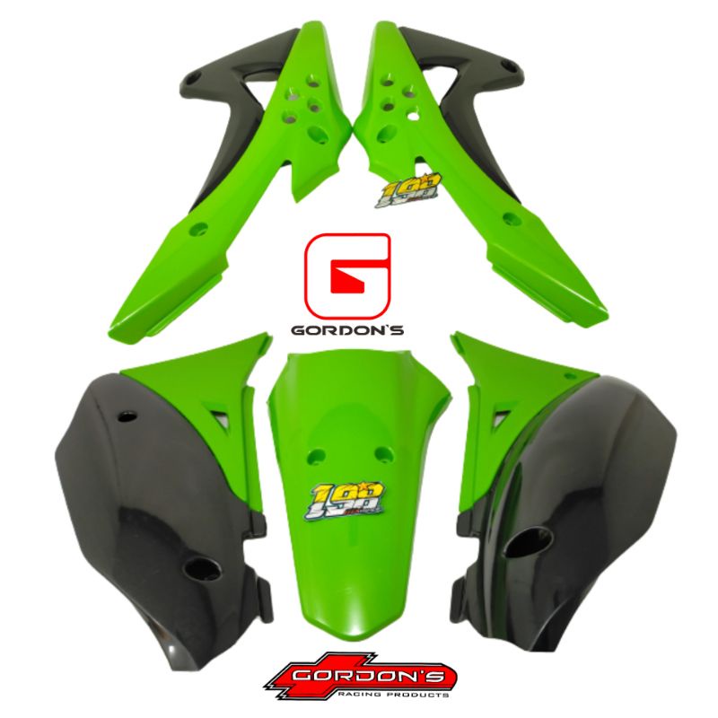 Jual PAKET BODY KLX GORDON SIDE PANEL COVER TANGKI SPAKBOR