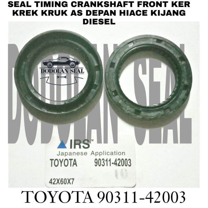 Jual SEAL TIMING CRANKSHAFT FRONT KER KREK KRUK AS DEPAN HIACE KIJANG