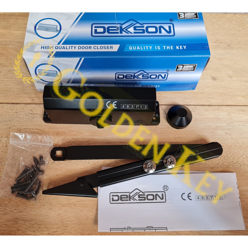 Jual Door Closer Dekkson Dekson Dcl Nho Black Hitam Penutup Pintu