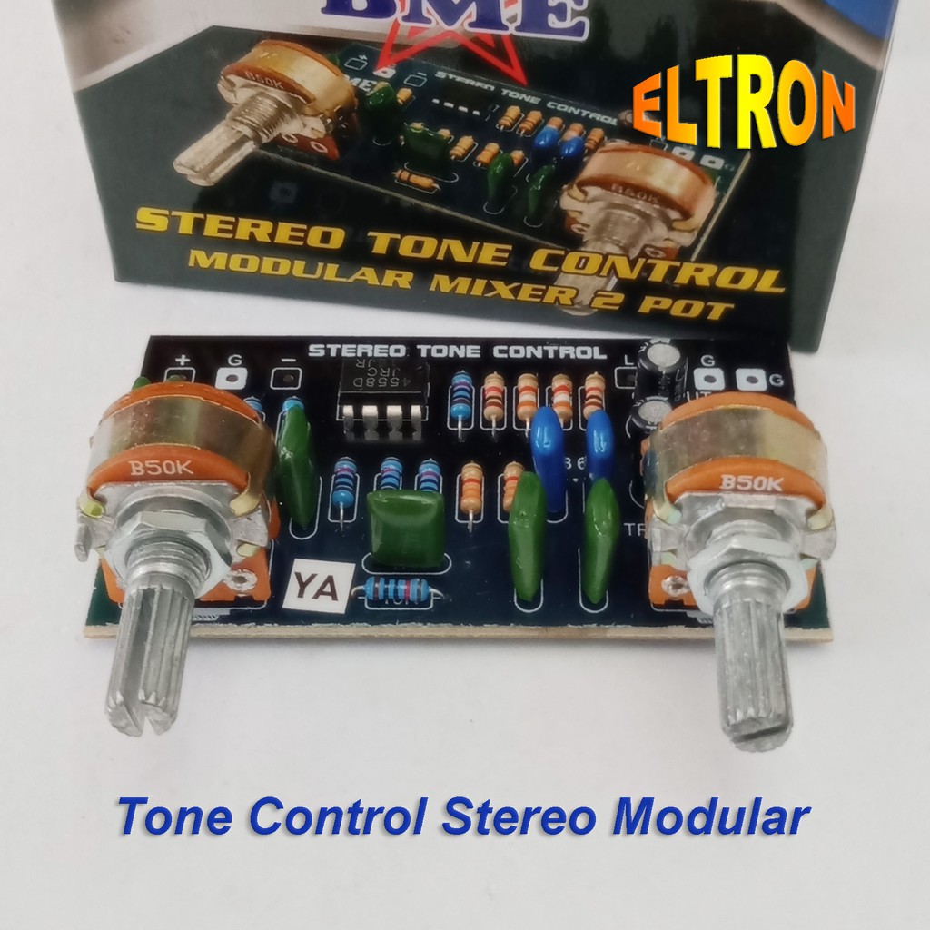 Jual Stereo Tone Control Modular Mixer Pot Shopee Indonesia