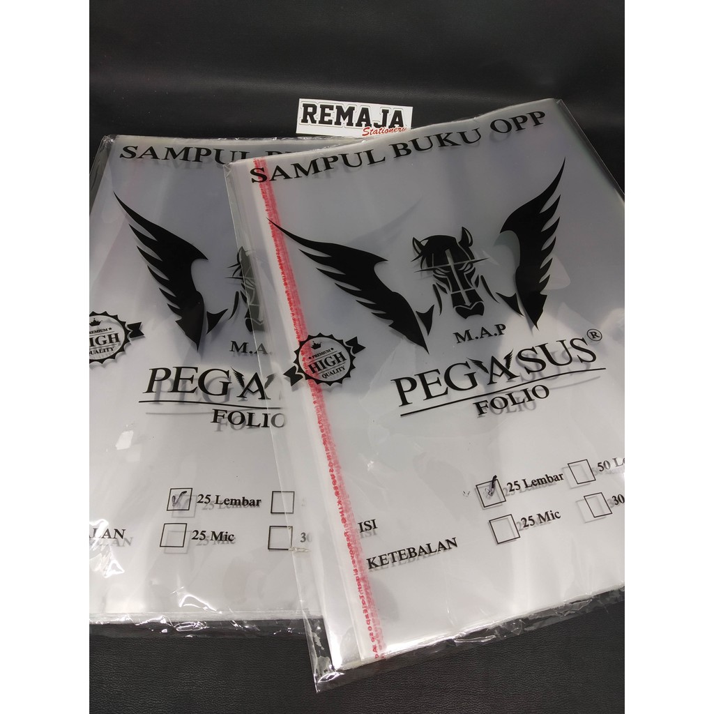 Jual Sampul Plastik OPP Tebal Ukuran Folio Isi 25 Lembar Shopee Indonesia