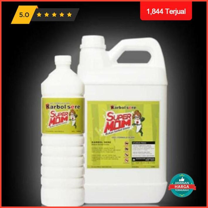 Jual Super Sale Karbol Sere Super Mom Karbol Sereh Liter Jerigen