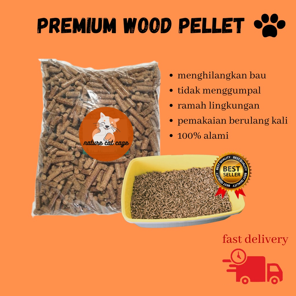 Jual Wood Pellet Atau Pasir Kucing Kg Pasir Kucing Atau Alas Kandang