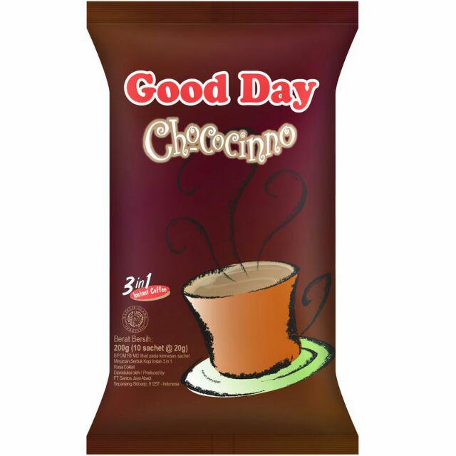 Jual Good Day Chococinno Isi 10 11 Sachet Shopee Indonesia