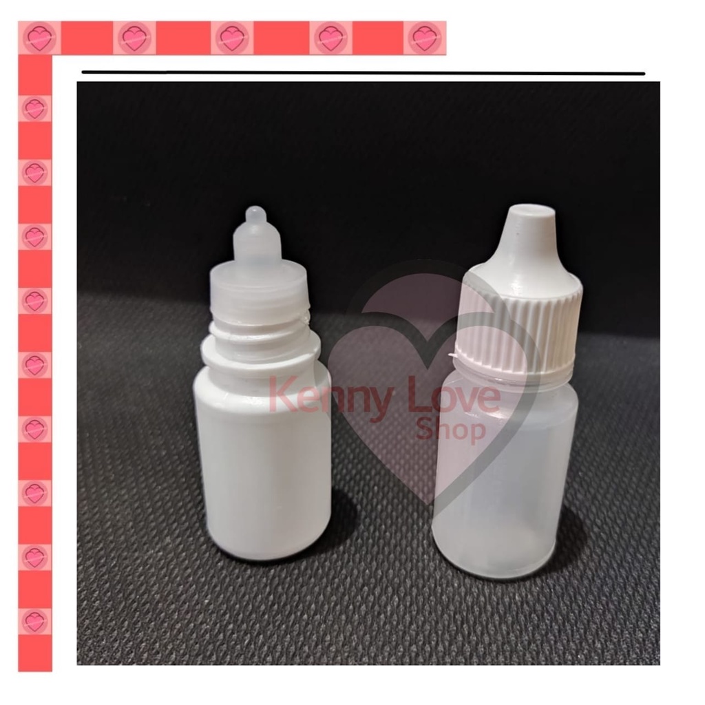 Jual Botol Tetes Plastik Ml Obat Mata Pewarna Ml Putih Natural