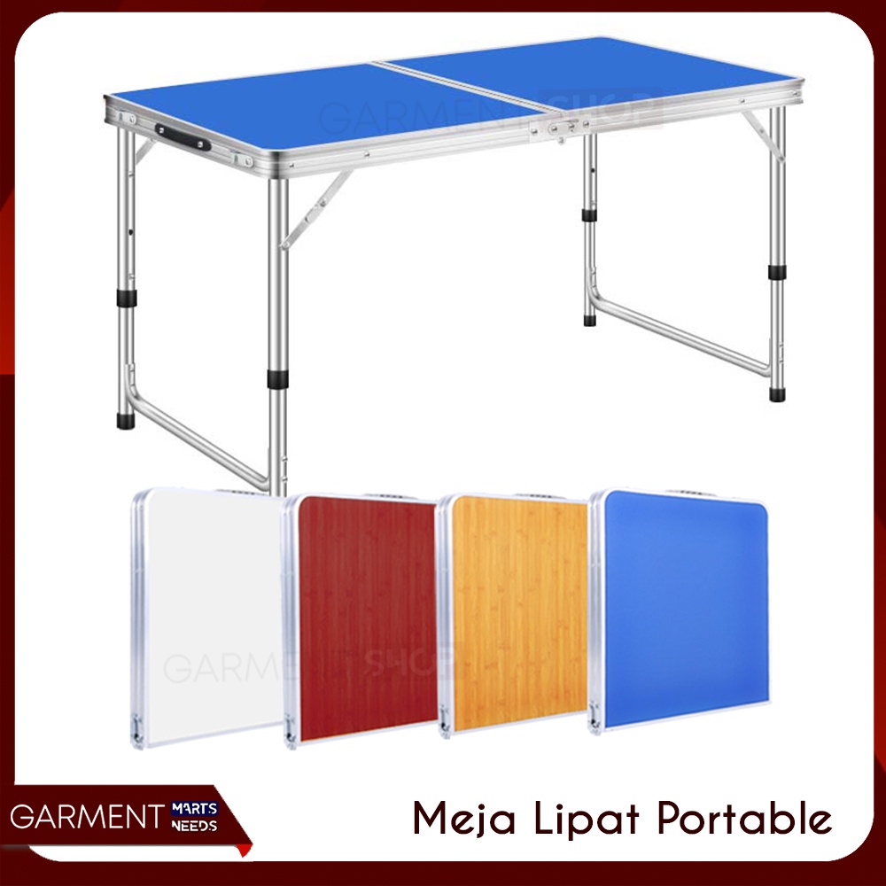 Jual Meja Lipat Portable Outdoor Lipet Koper Camping Table Anti Karat