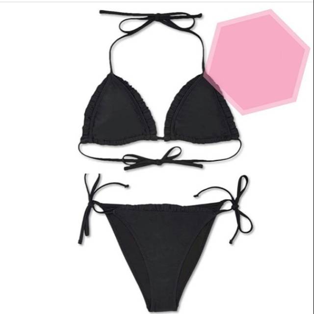 Jual Black Triangle Bikini Shopee Indonesia