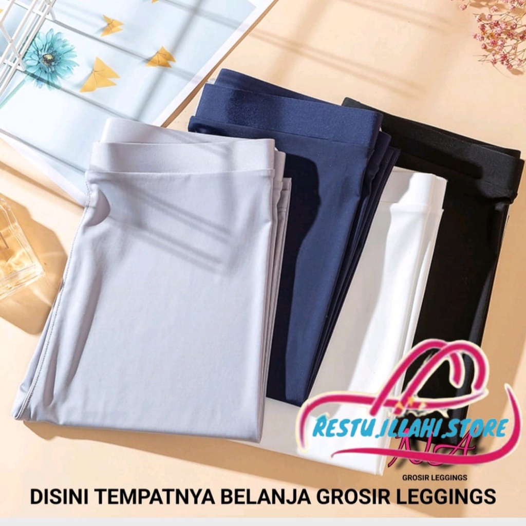 Jual PROMO Legging Panjang Tebal Premium Celana Leging Polos Jersey