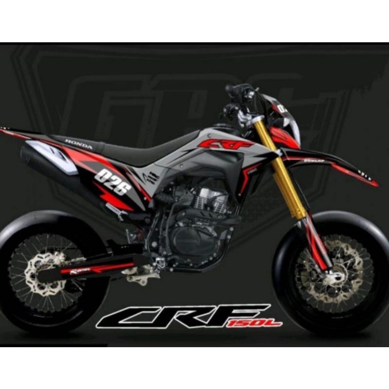 Jual Stiker Decal Variasi Honda Crf L150 Full Body Striping Decal Full