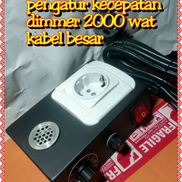 Jual PENGATUR KECEPATAN DINAMO MESIN BOR GERINDA SPEED CONTROLLER