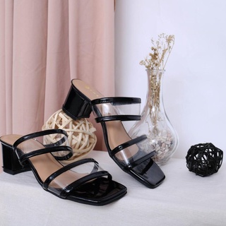 Jual Baru Tdkpw Amazeus Hanna Block Heels Hak Tahu Mika Chunky Wanita