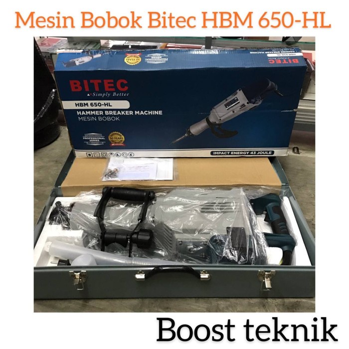 Jual Mesin Mesin Bobok Beton Bitec Hbm 650 Hl Concrete Breaker Hbm