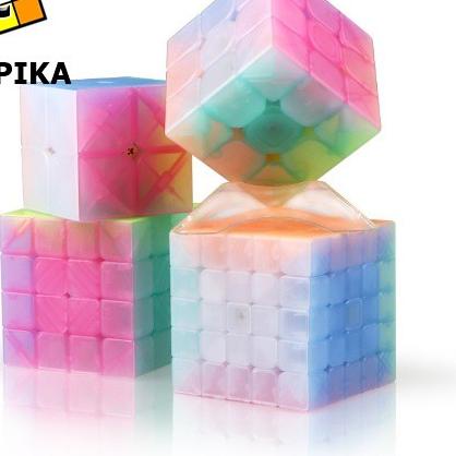 Jual Model Baru Rubik X Qiyi Warrior W Jelly X Speedcube