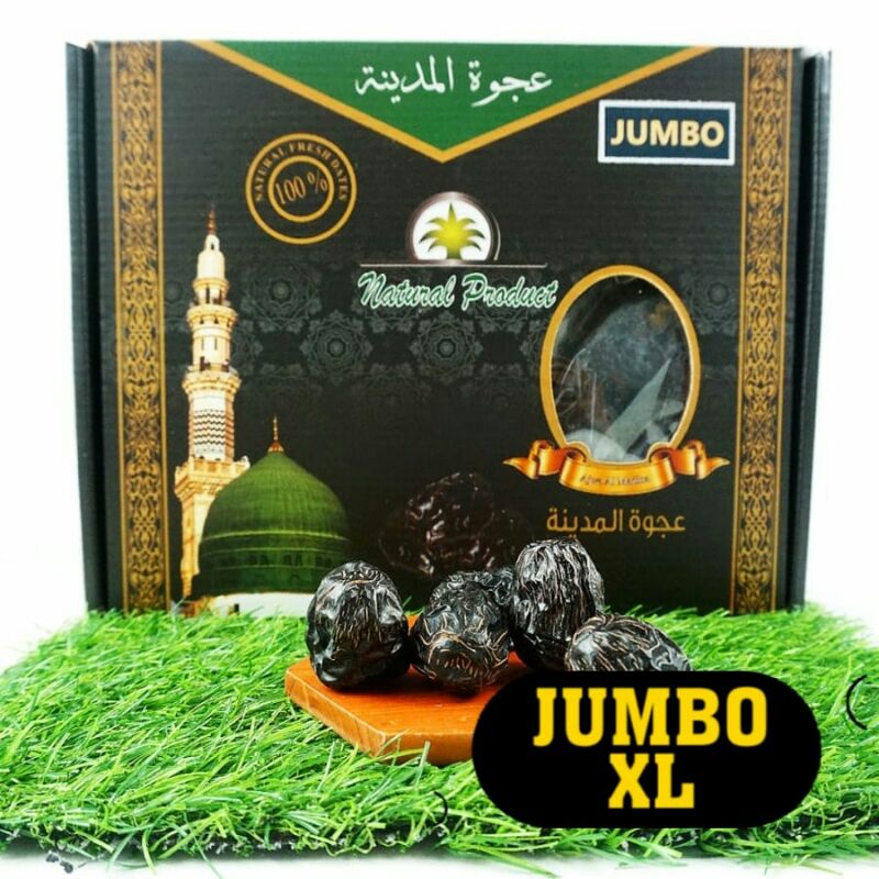 Jual Kurma Ajwa Kurma Nabi Super Jumbo 1 Kg Dan 500 Gram Shopee Indonesia