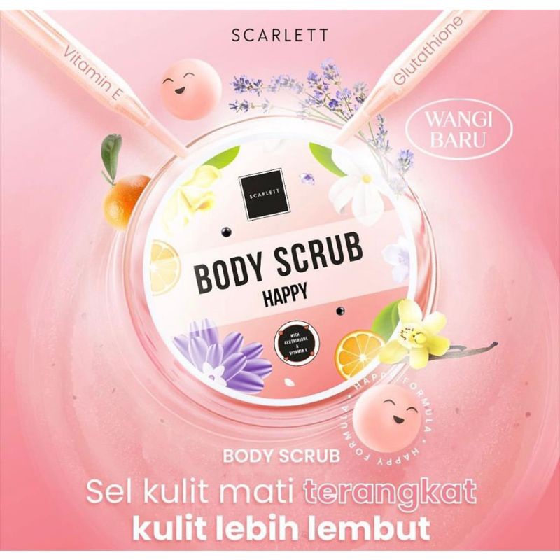 Jual Scarlett Whitening Happy Series Hand Body Lotion Body Serum