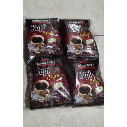 Jual Kopi Siantar Selatan Baru Celup 2 In 1 Gula Isi 20 Sachet