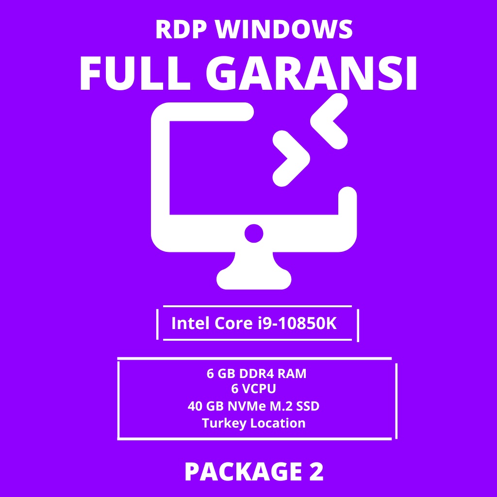 Jual RDP VPS 12 CORE FULL GARANSI Shopee Indonesia