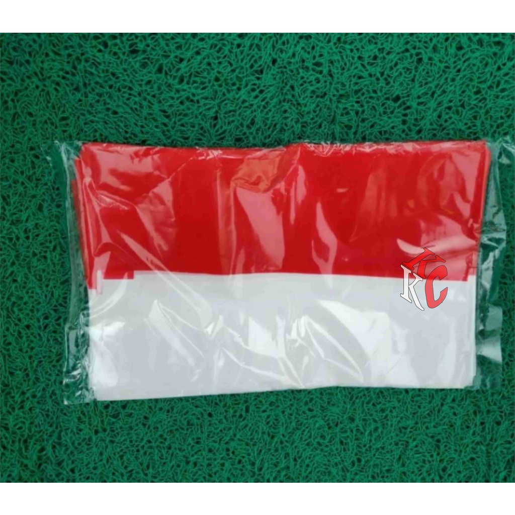 Jual BENDERA PLASTIK MERAH PUTIH 1PACK ISI 100LBR Shopee Indonesia