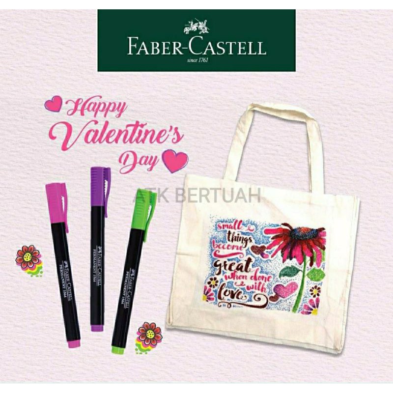 Jual Faber Castell Creative Permanent Marker Spidol Warna Permanen