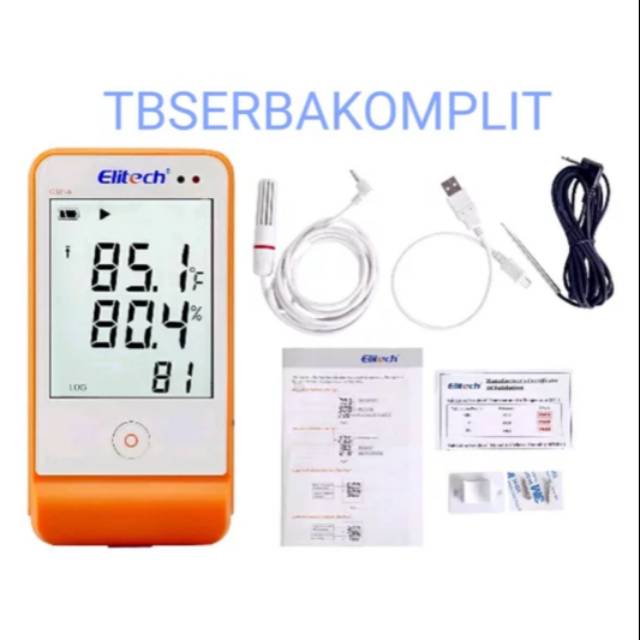 Jual Elitech GSP 6 Humidity And Temperature Datalogger GSP6 Alat Ukur