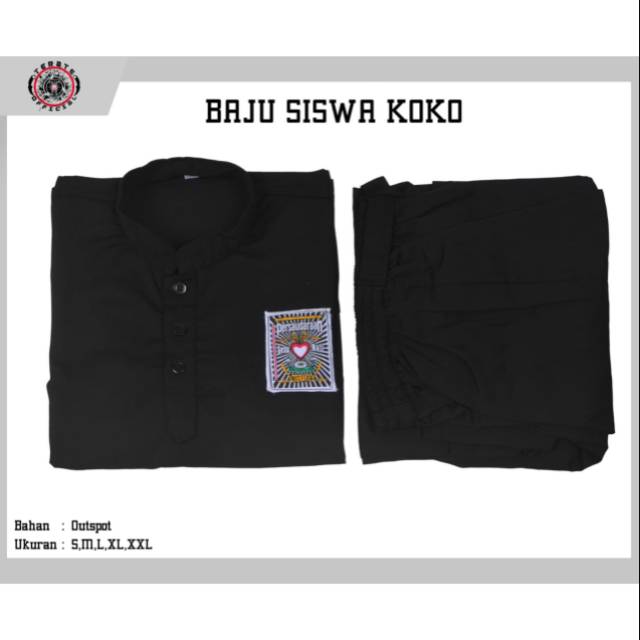 Jual Baju Siswa Psht Sakral Siswa Kancing Koko Sakral Siswa Psht